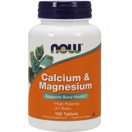 Calcium-Magnesium 500 мг Now