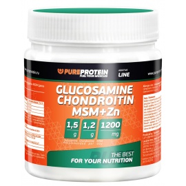 Glucosamine Chondroitin MSM+Zn от PureProtein